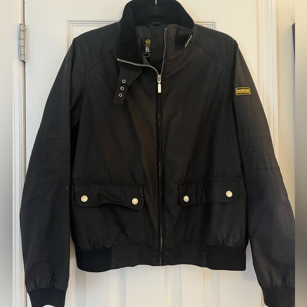 Barbour Waxed Bomber Jacket